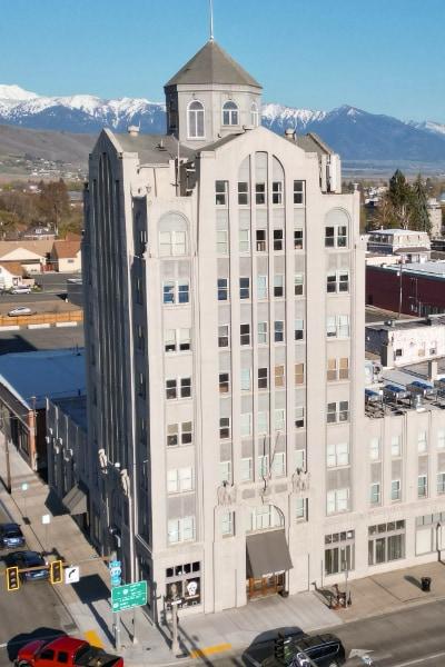 Swimming in the warm waters in St. Thomas in the Caribbean